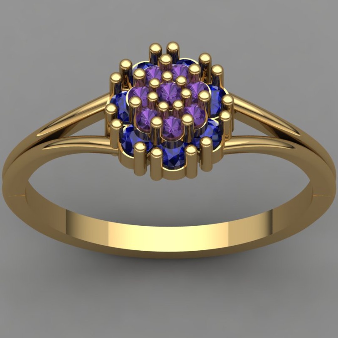 3d Designer Ring Model