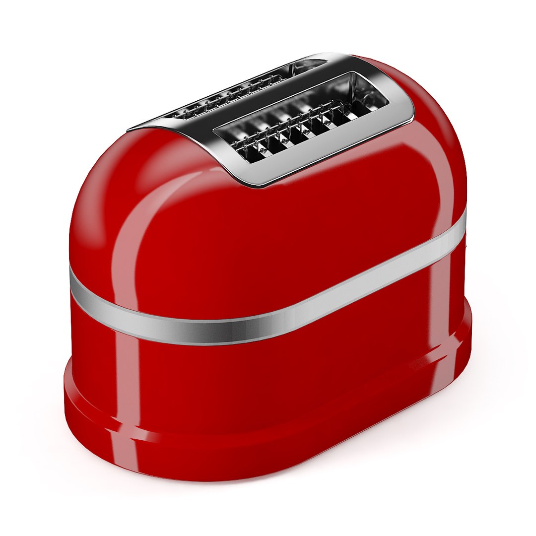 3d Red Toaster