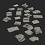 Newspaper Litter 2 3D Model