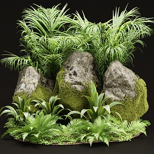 Low Poly Garden Asset collection vol 216