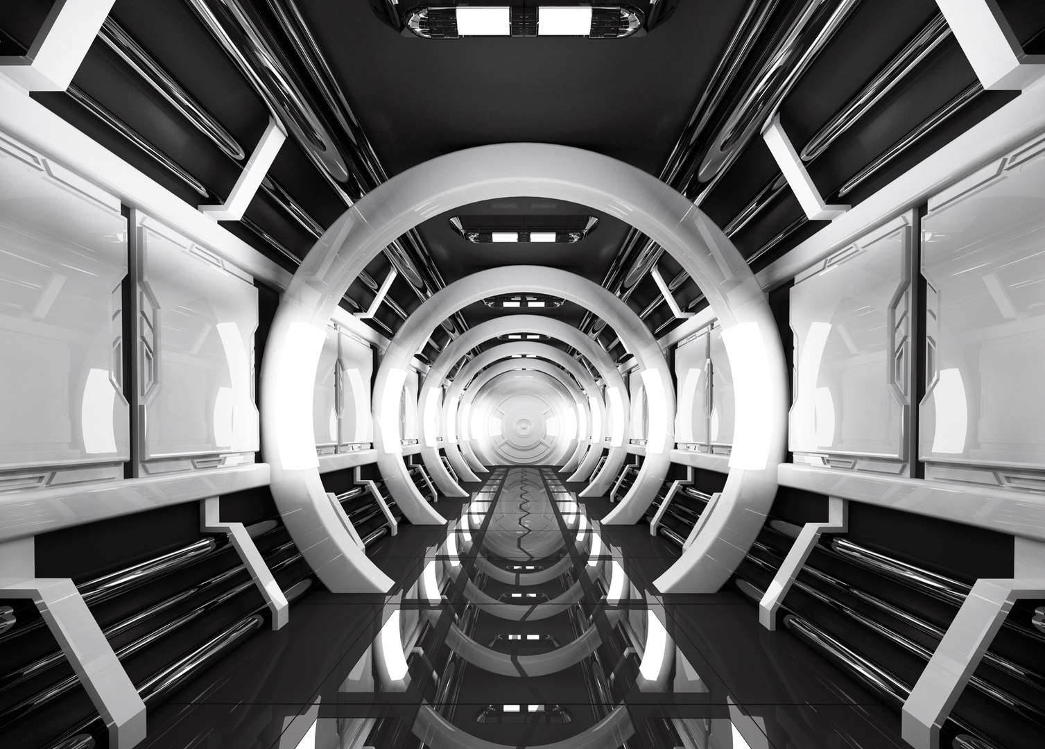 3D Interior Sci Fi Scene Model - TurboSquid 1567506