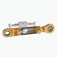 Hydraulic Cylinder Cutaway