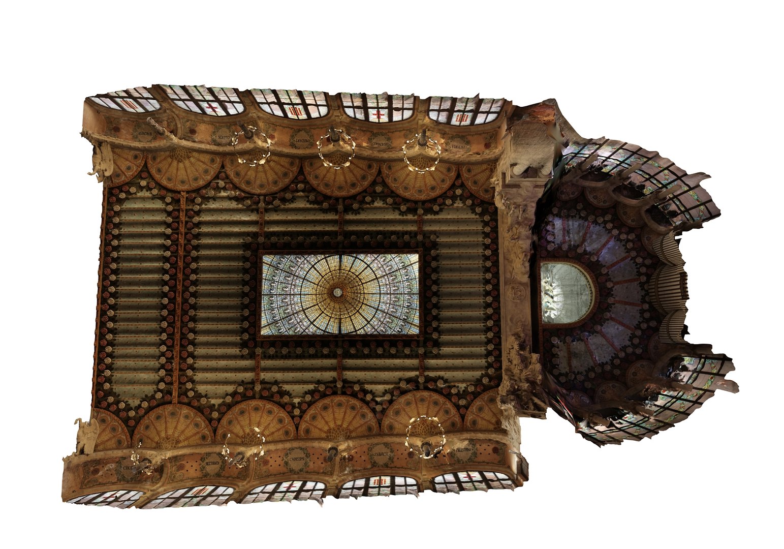 Opera Ceiling 3D model - TurboSquid 1855817