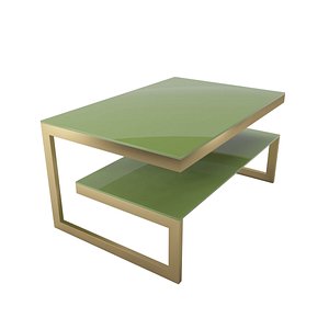 3D model Green  table for home