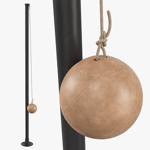 3D model Tetherball 01