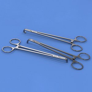Curved Tip Surgical Forceps