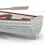 max rowing boat 4 modeled