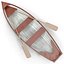 max rowing boat 4 modeled