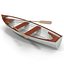 max rowing boat 4 modeled