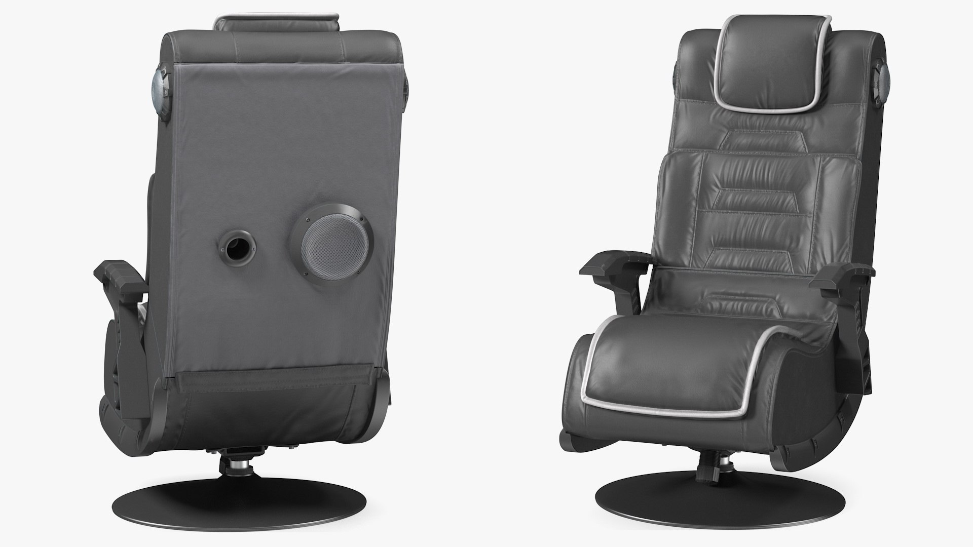 Gaming chair speakers 3D model TurboSquid 1590103