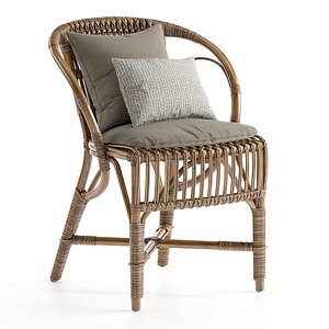 Robert Dining Chair 3D model