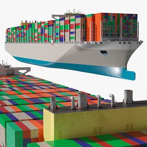 Ultra Large Container Cargo Ship