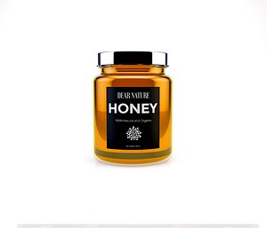 Glass Jar | Honey Jar | Kitchen Jar