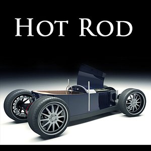 jakob hot rod 3d model