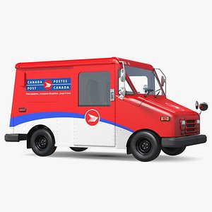 Grumman Canada LLV Post Car Rigged