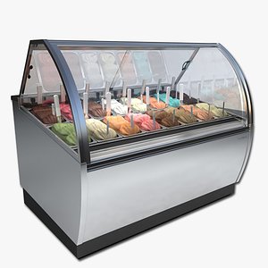 Gelato - Ice Cream Case