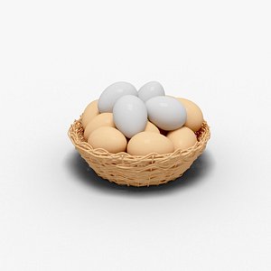 egg basket 3D