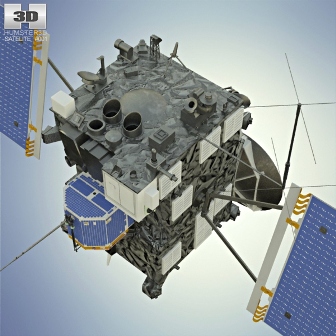 3D Rosetta Space Probe - TurboSquid 1247918