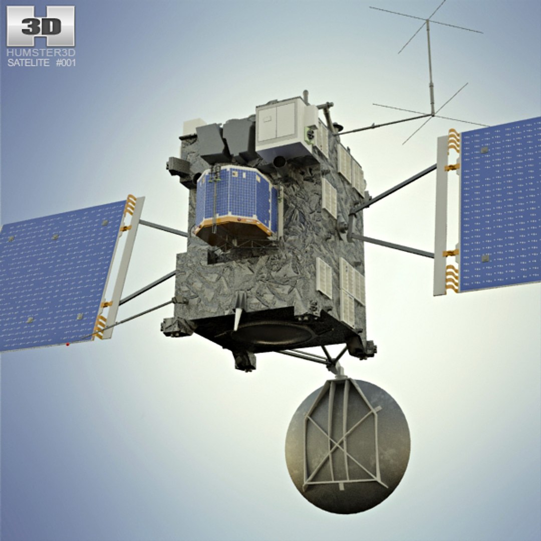 3D Rosetta Space Probe - TurboSquid 1247918