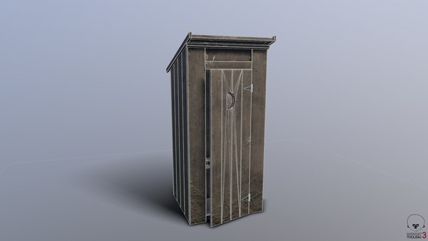 Outhouse house model - TurboSquid 1288571