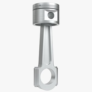 Engine piston 3D model