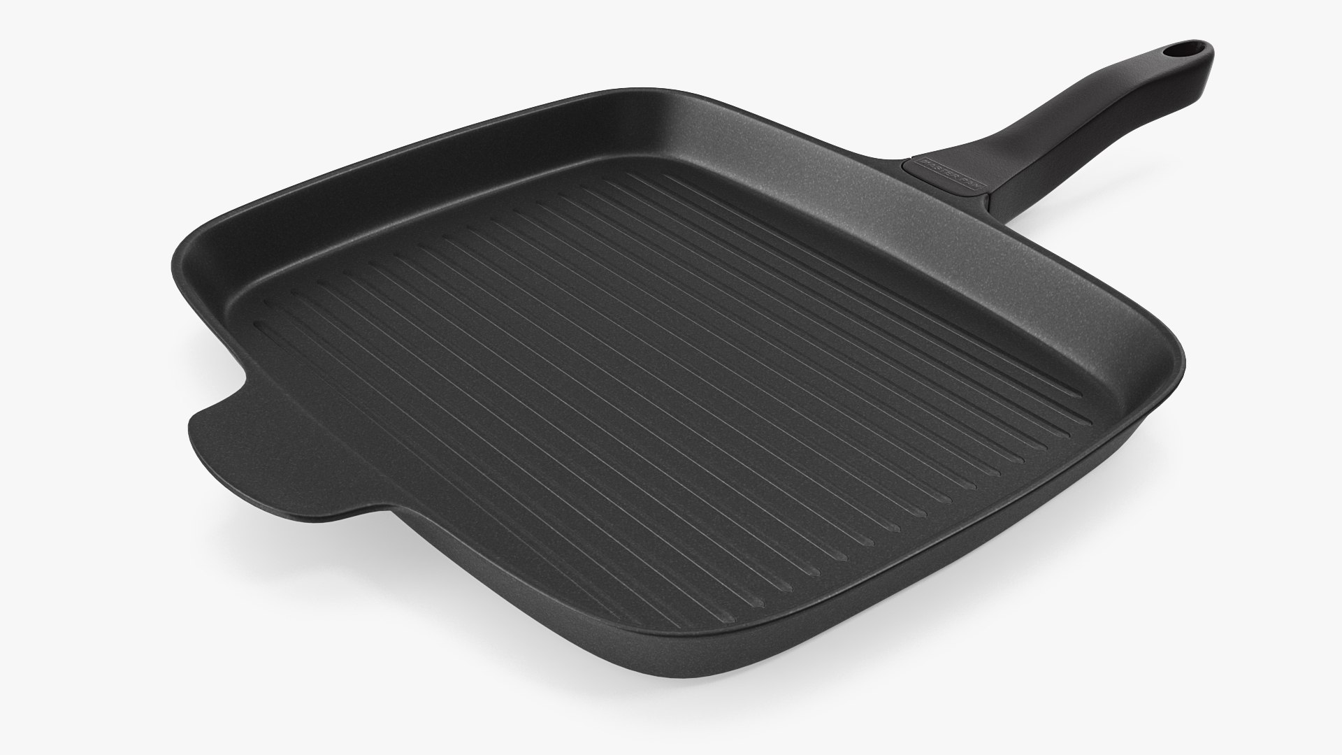 Masterpan Aluminum Grill Pan 3D model preview