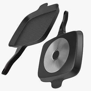 Masterpan Aluminum Grill Pan
