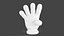 cartoon hand 3D