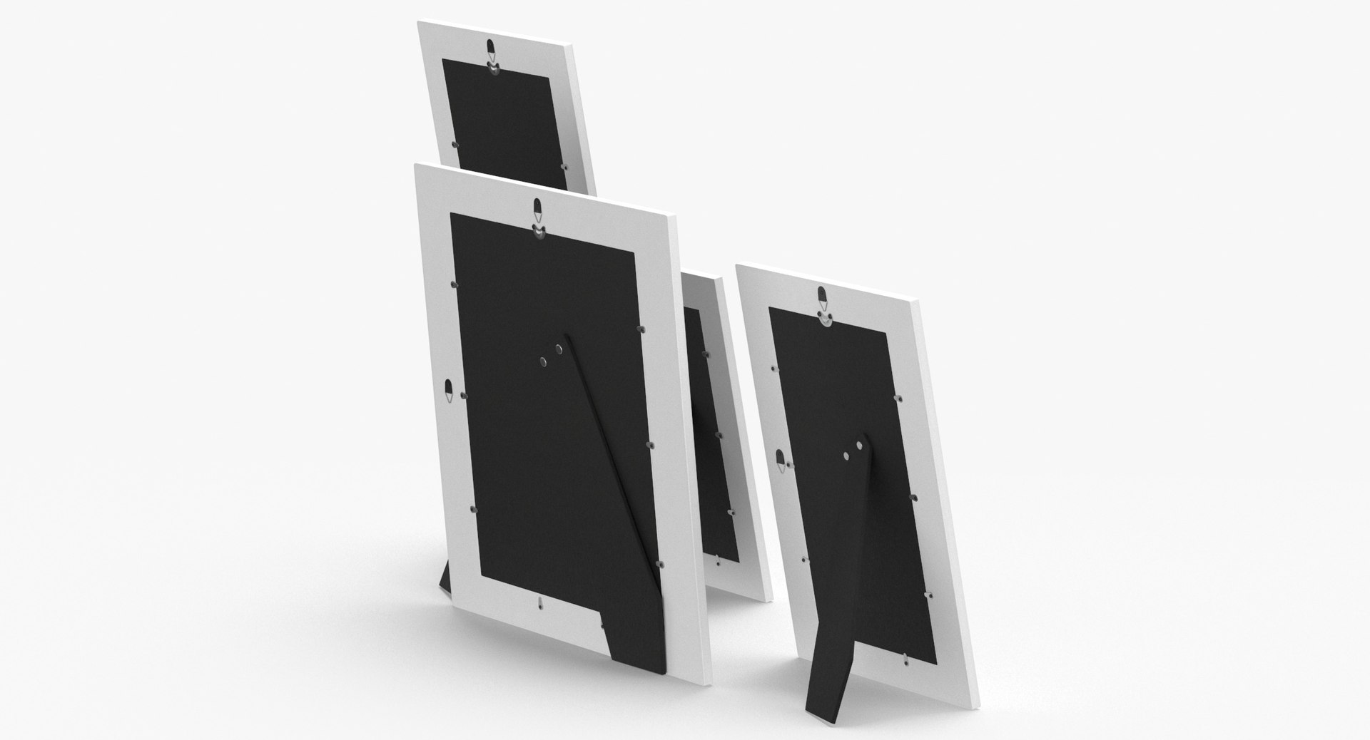 3D Frames Type 02 Different Size And Colors Model - TurboSquid 2212828