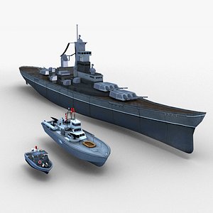ship 3D model