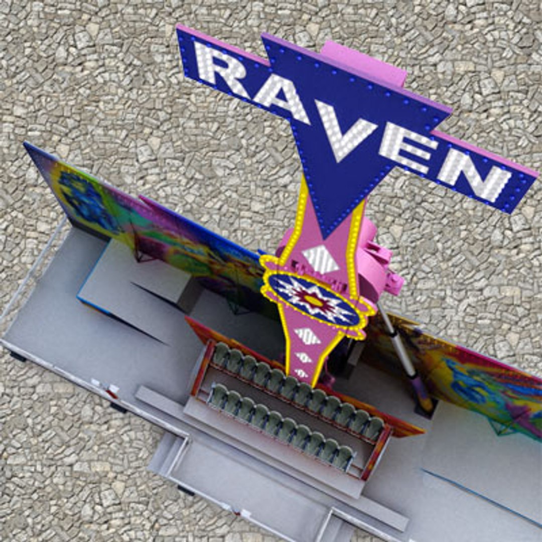 Pendulum Ride 3d Model
