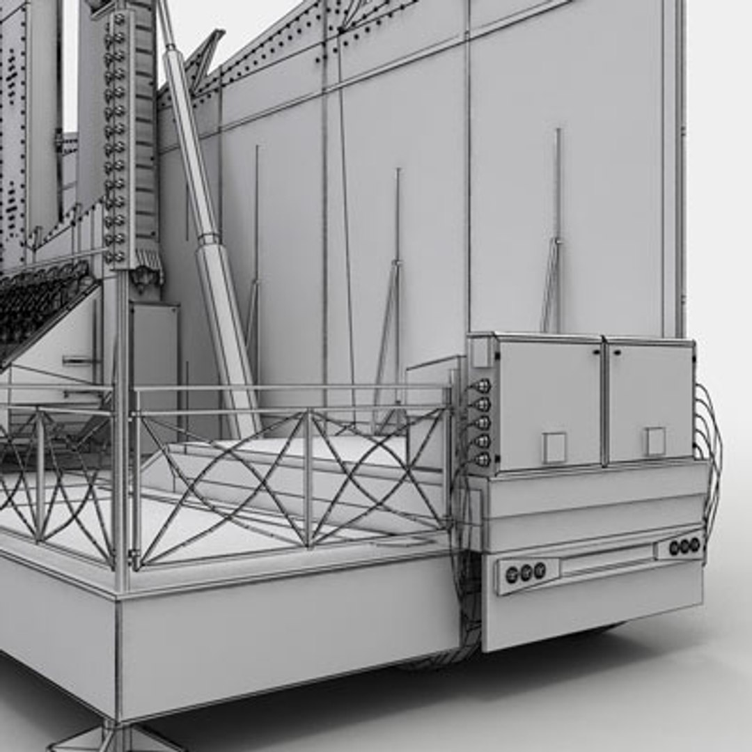 Pendulum Ride 3d Model