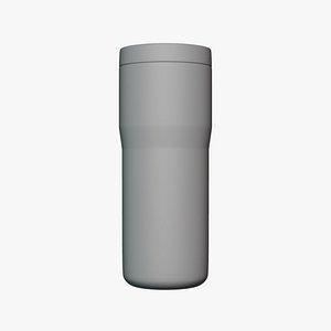 Basic Thermos Glass - Geometry Only No Textures No Materials 3D