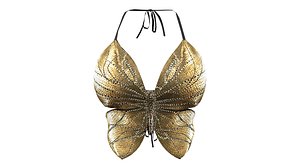 Butterfly Top 3D model