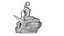 Statue de sirène