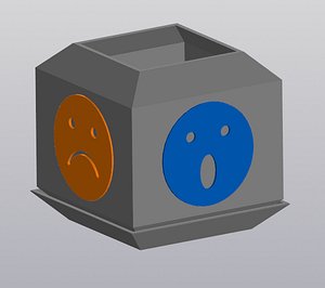 4 Emotions Planter
