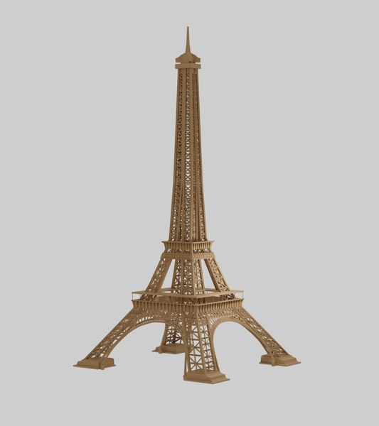 Tour Eiffel model - TurboSquid 1987838