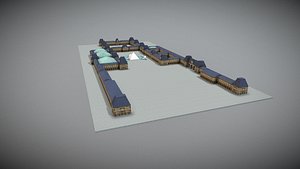 3D Louvre Museum model