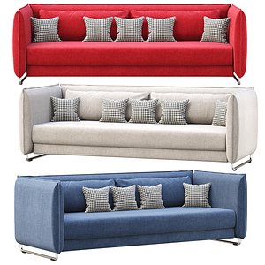 Sofa Metro by Softline 3D model