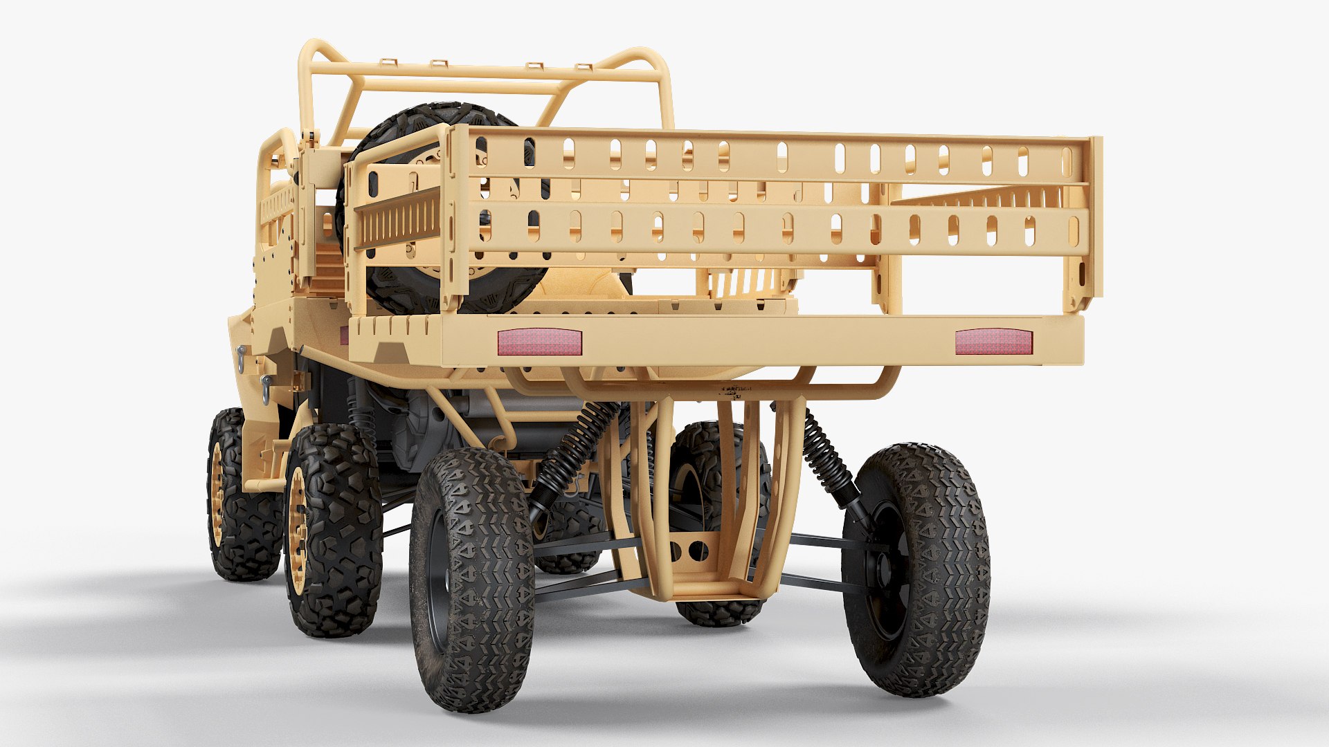 Polaris MRZR 2 Tactical Trailer Model - TurboSquid 1723982