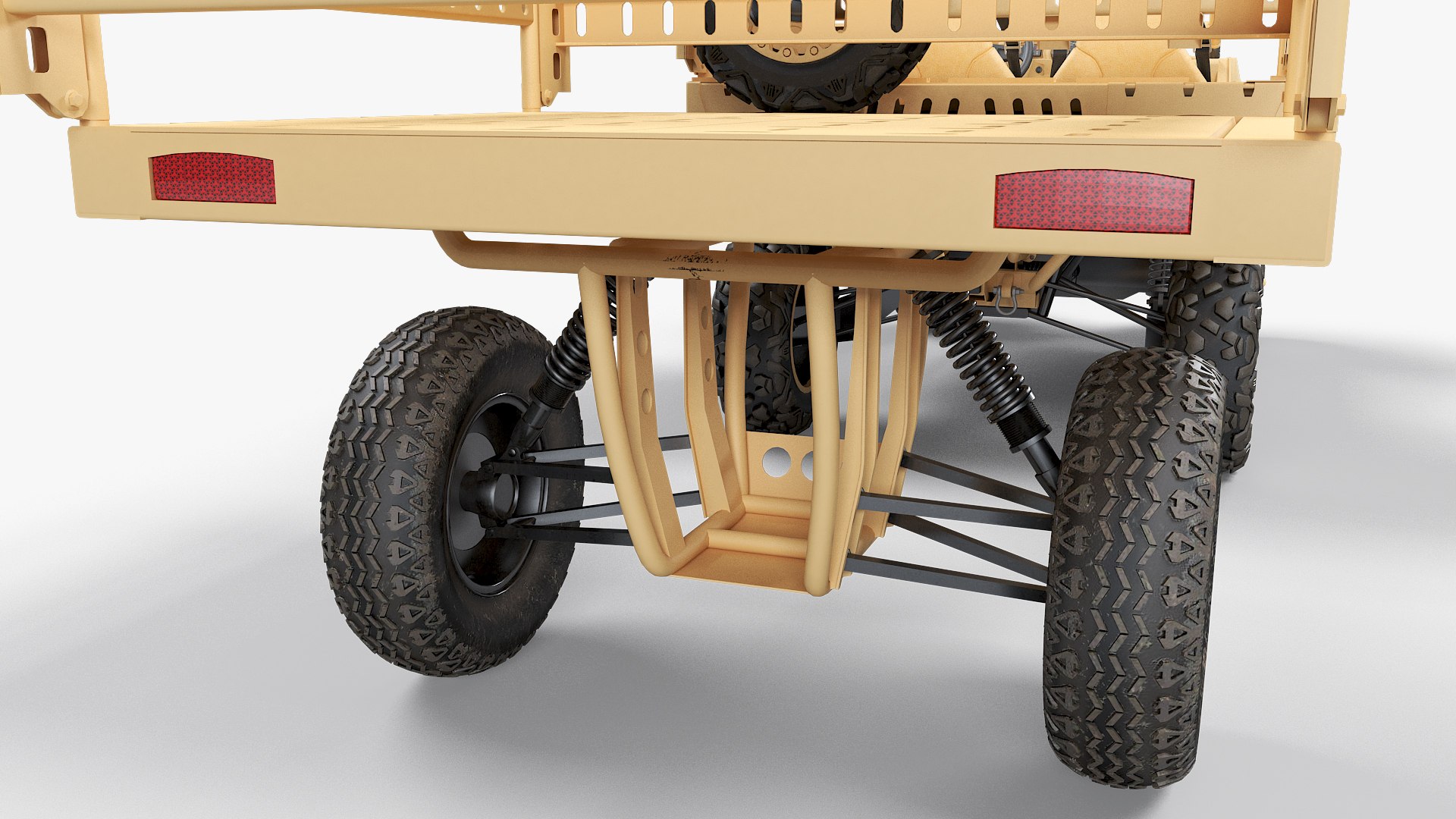 Polaris MRZR 2 Tactical Trailer Model - TurboSquid 1723982