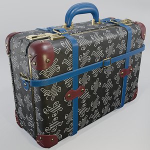 Louis Vuitton Vintage briefcase bag 3D model