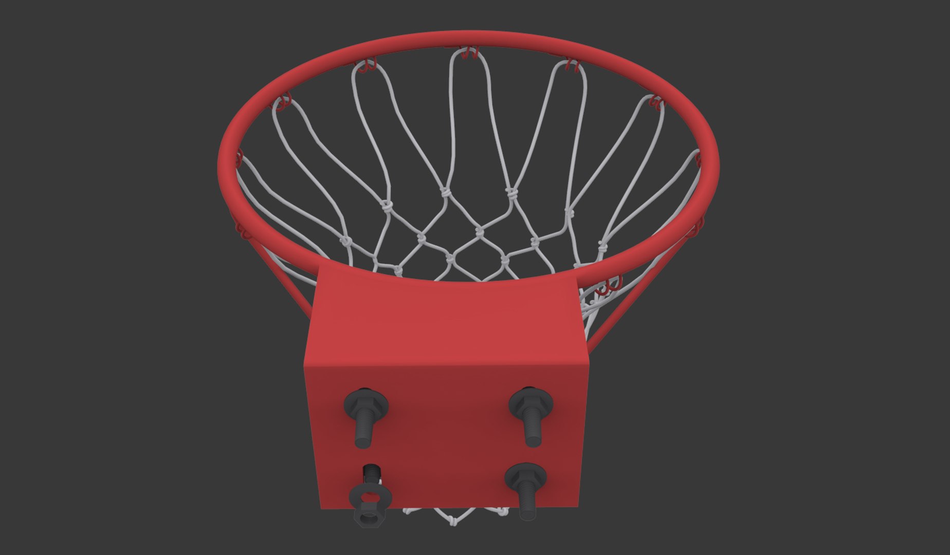 3d basketball rim