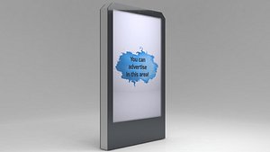 Modern City Billboard - Outdoor Advertising Signage