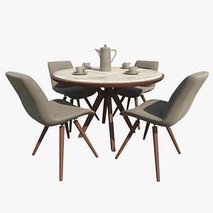3D Dining Table model