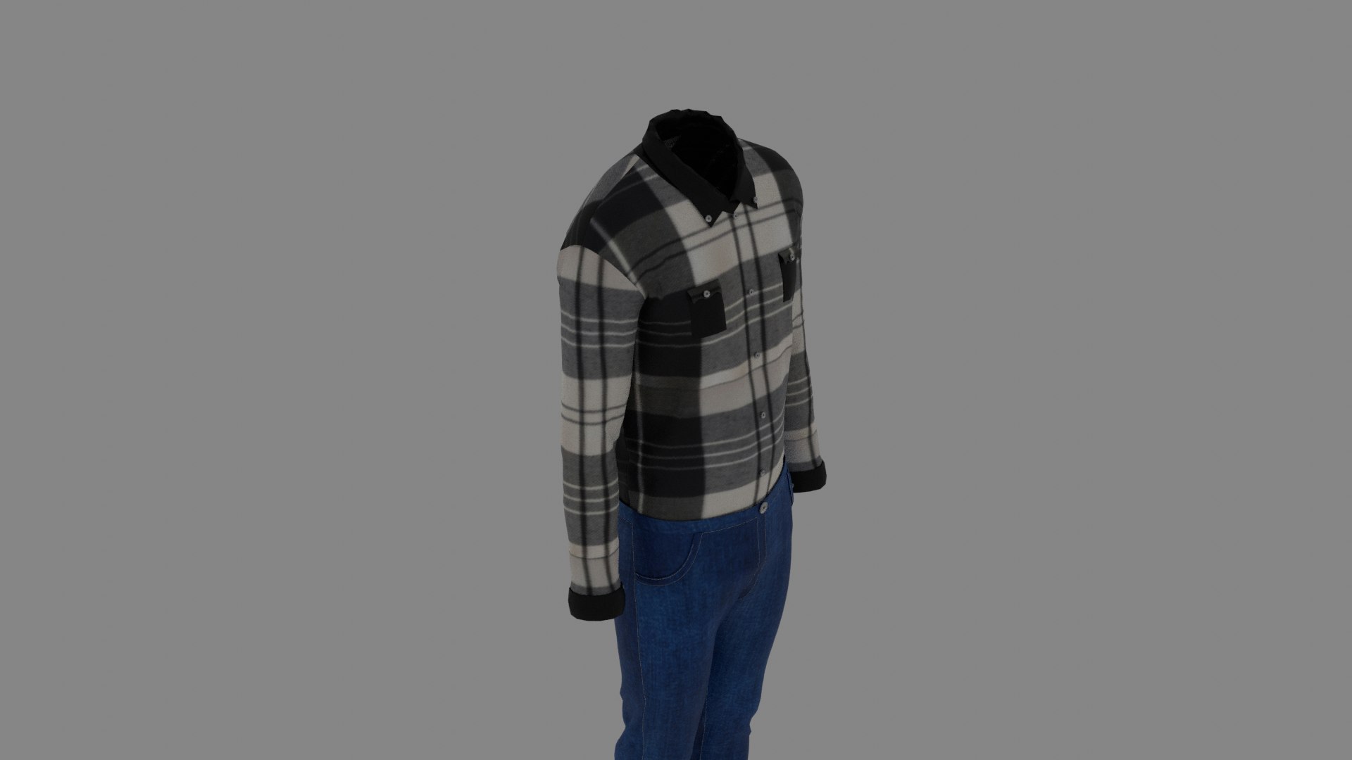 3D Man Clothes Model - TurboSquid 2005002