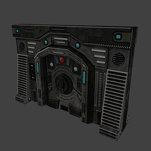 3D sci-fi bunker model - TurboSquid 1352936