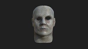 Michael Myers Halloween Mask 03 Scars - Character Design model