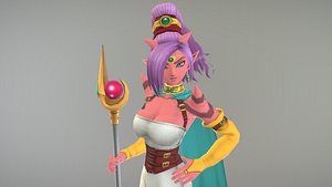 3D Spiky Sage Luchenda - Dragon Quest