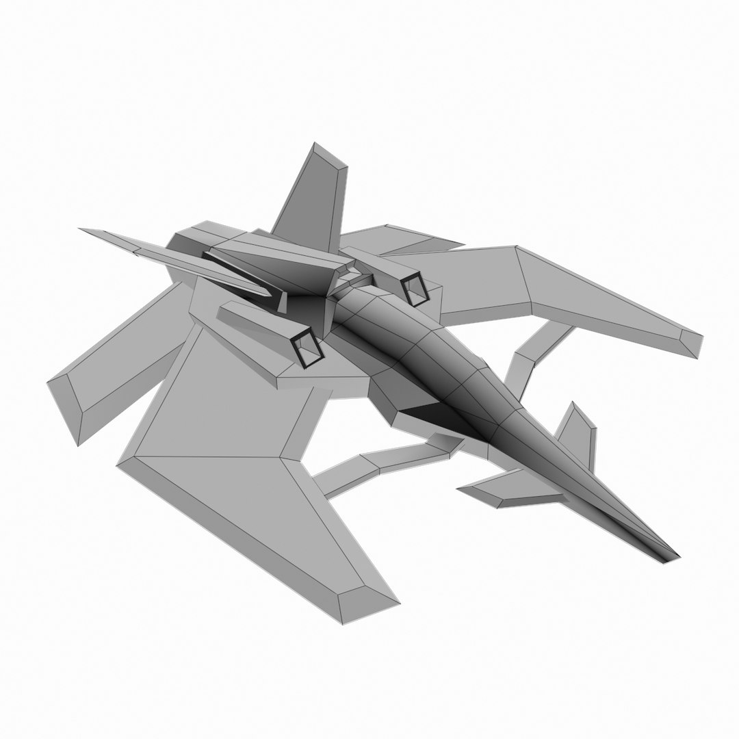 3d fi space fighter